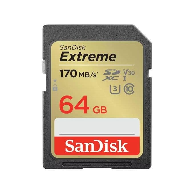SanDisk Extreme SD UHS-I 64GB